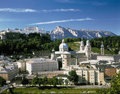 The Hohensalzburg Fortress in Salzburg, Austria